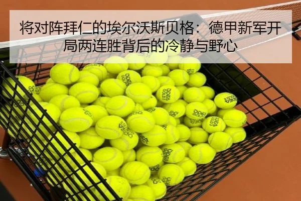 将对阵拜仁的埃尔沃斯贝格:德甲新军开局两连胜背后的冷静与野心